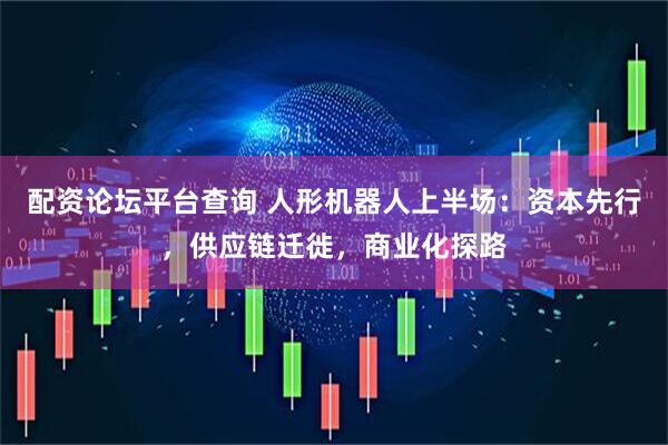 配资论坛平台查询 人形机器人上半场：资本先行，供应链迁徙，商业化探路